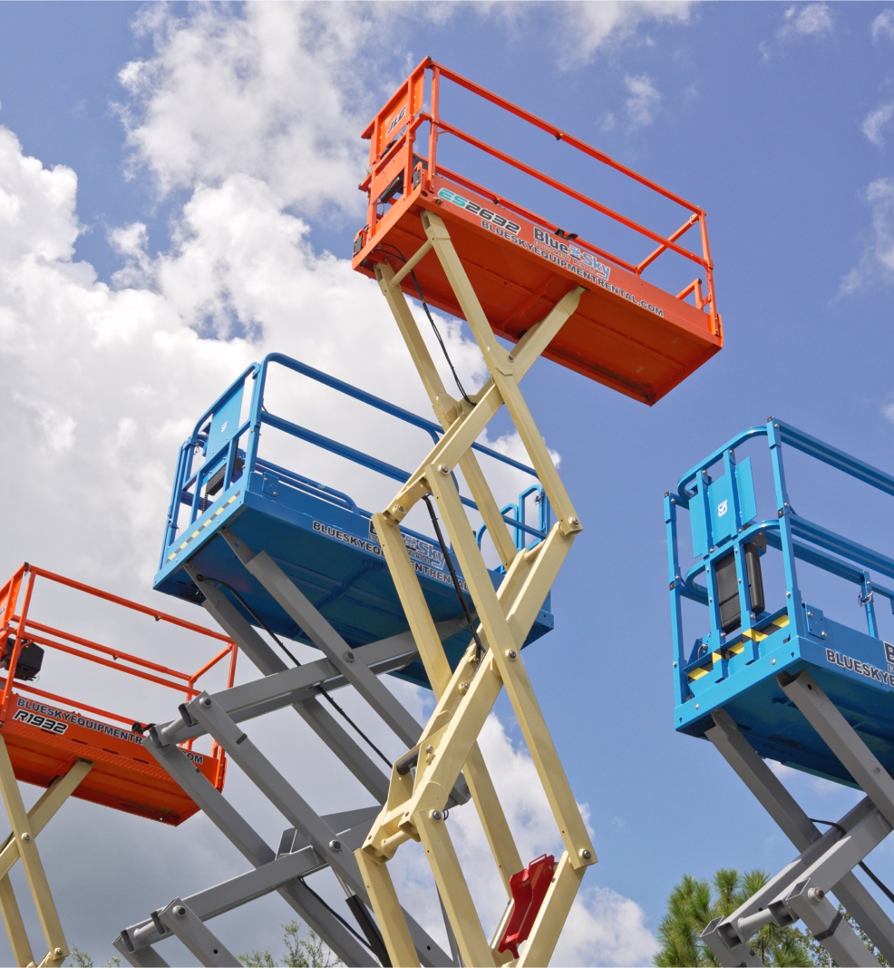 Multiple Scissor Lifts